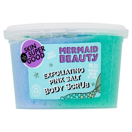Skin Super Good Exfoliating Pink Salt Body Scrub Mermaid Beauty 250 ml